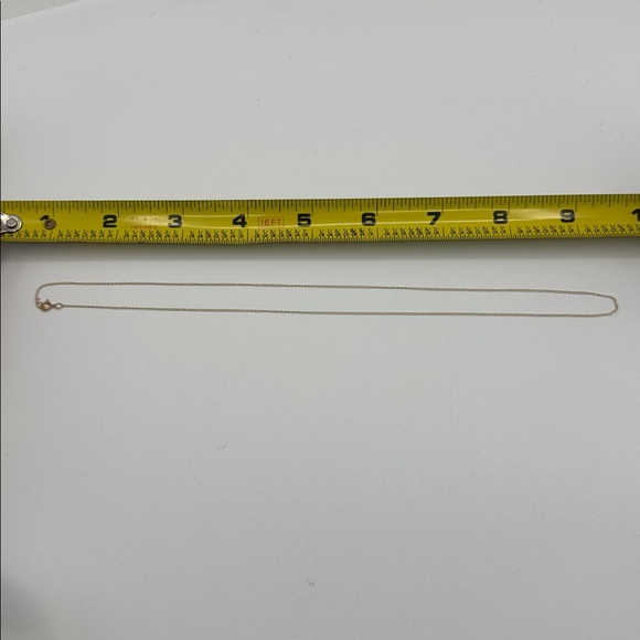 14K Yellow Gold Vintage Chain 18” - Picture 6 of 6